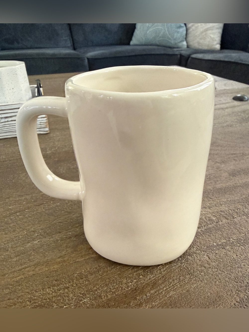 Rae Dunn “DREAM” Artisan Collection Mug | Farmhouse Cup | Magenta Ceramic Mug - Picture 4 of 7